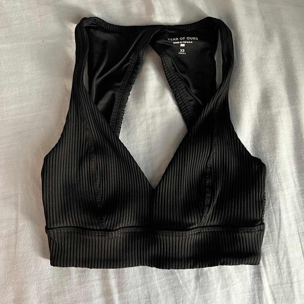 Open back Year of Ours sport bra